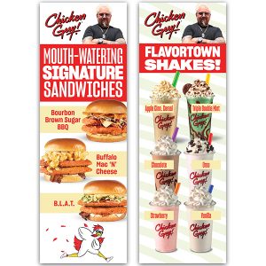 Chicken Guy - Vertical Banner Set